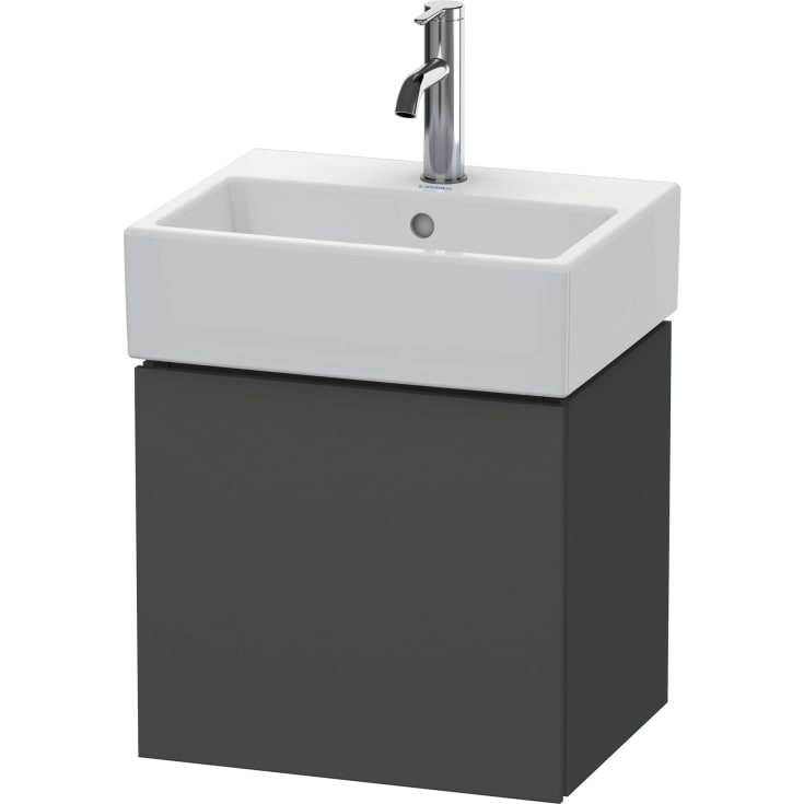 Duravit L-Cube tvättställsunderskåp, 43,4x34,1 cm, matt grafit