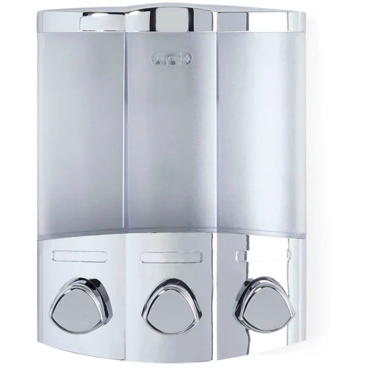 Hefe Trio såpedispenser, krom