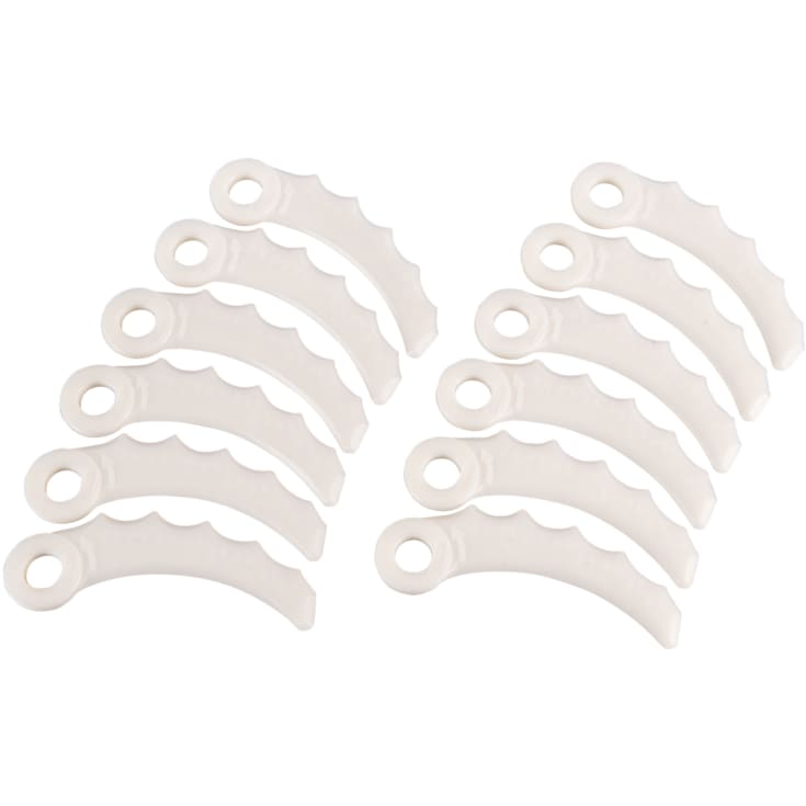 Makita kunststofkniv til DUR græstrimmer/buskrydder, 12 stk.