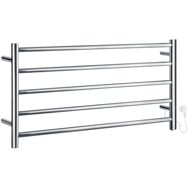 Smedbo Dry FK702 håndklædetørrer, el, 100x48 cm, poleret rustfrit stål