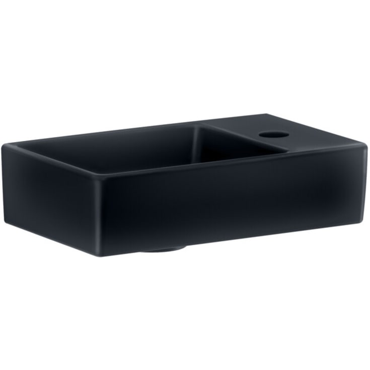 Gustavsberg Artic liten servant, 22 x 36 cm, sort