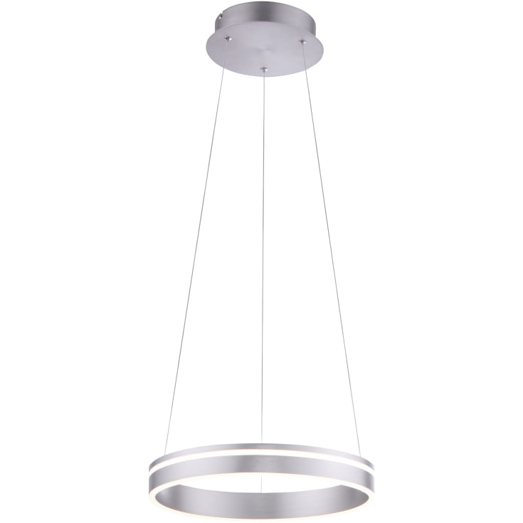 Paul Neuhaus Q-Vito pendellampa, aluminium, Ø40 cm