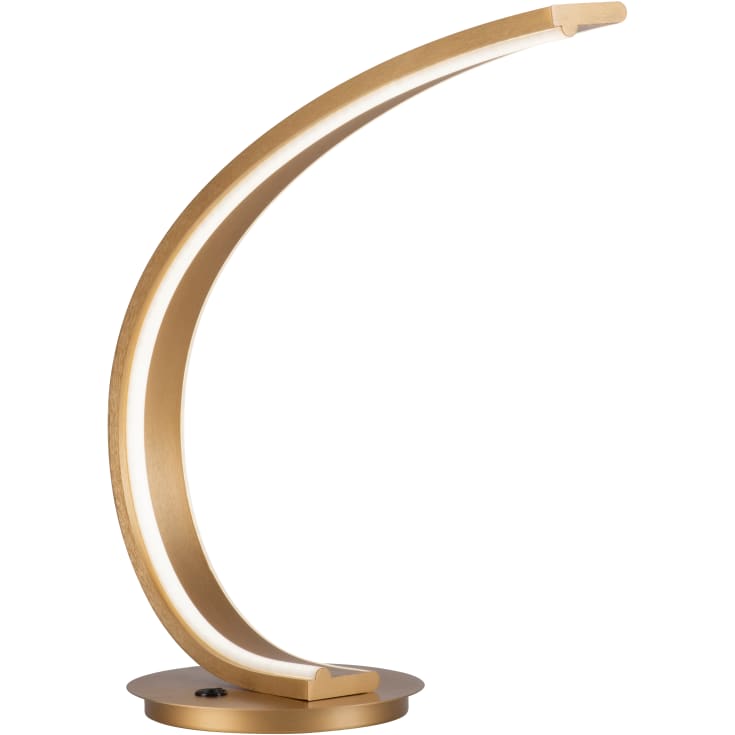 Paul Neuhaus Q-Vito bordslampa, mässing