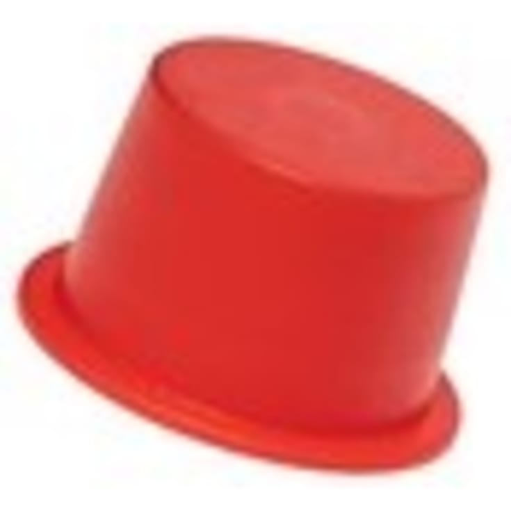300 st DBI-propp 113,7/110,7-103,9 mm, LDPE, röd