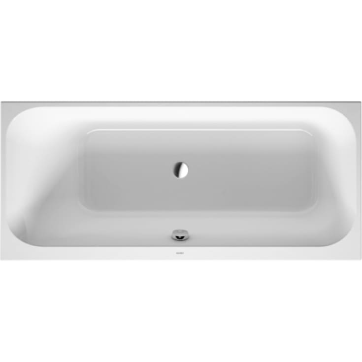 Duravit Happy D.2 badekar, 160x70 cm, venstre, hvit
