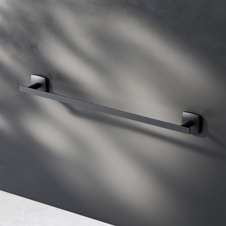 AM.PM Gem håndklædeholder, 50 cm, sort