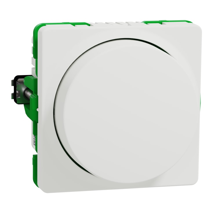 LK Fuga dreibar dimmer, 1 modul, hvit