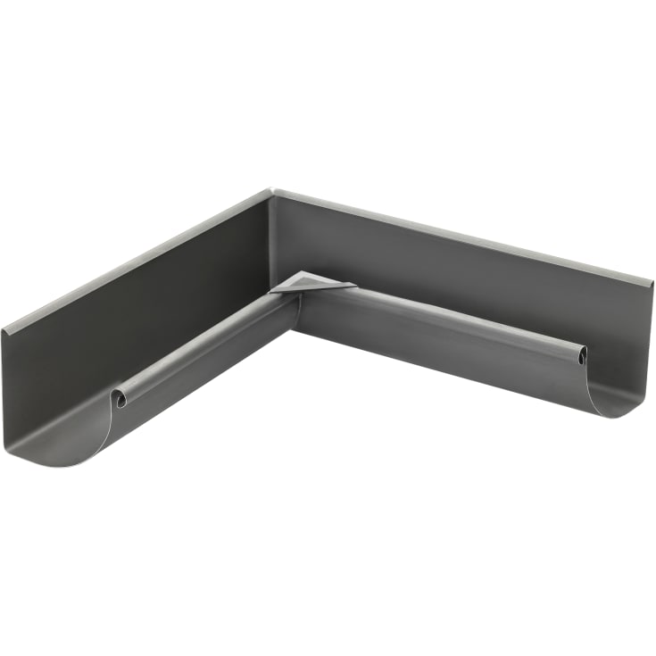 5 stk VMzinc  arkitekt indvendig gering nr. 12, quartz-zinc