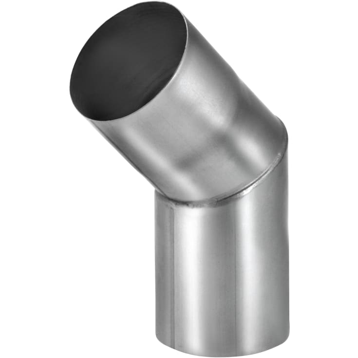 10 stk VMzinc  knærør t/udvendig samling 45 grader / 87 mm, zink
