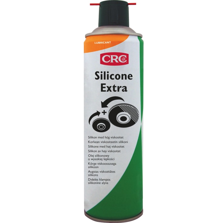 CRC Silicone Extra, glidemiddel, aerosol 500 ml