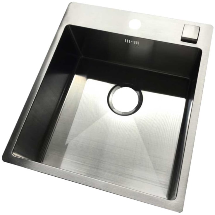 Lavabo Kubus 441 soft køkkenvask, 44x50 cm, rustfrit stål