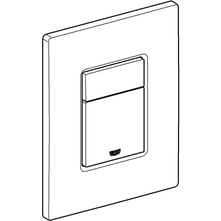 Grohe Skate Cosmopolitan betjeningsplade, rustfrit stål