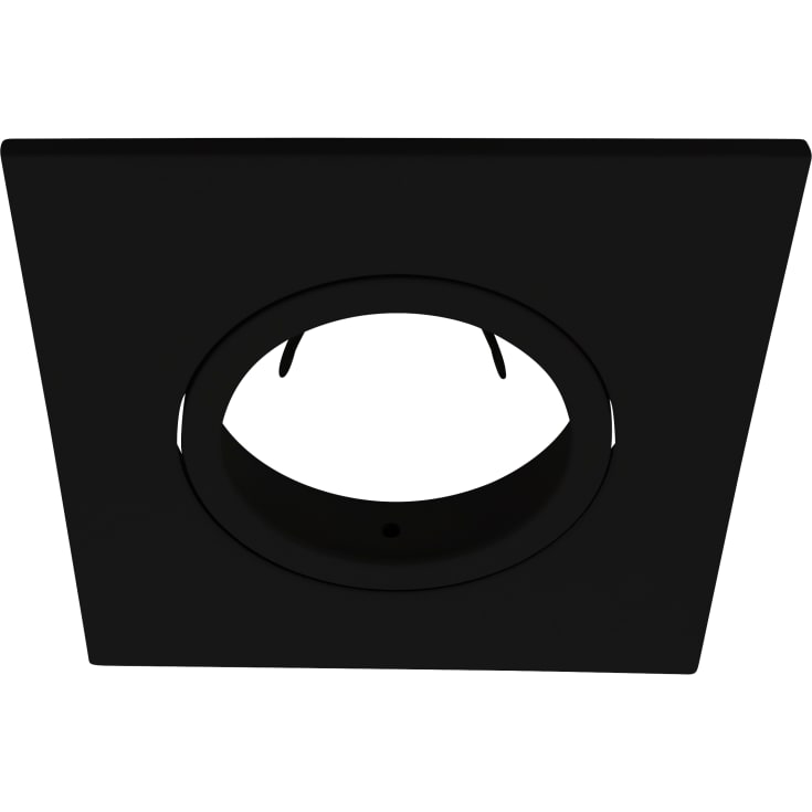 Nordtronic fyrkantig front för Quick Install G2 och Uni Install G2 spotlights, svart