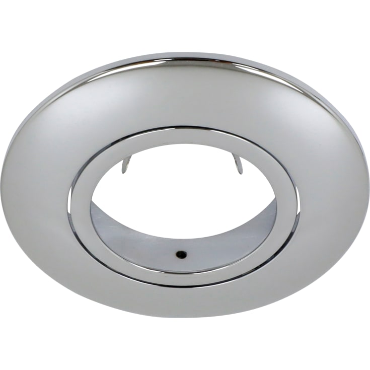 Nordtronic rund front for Quick Install G2 og Uni Install G2 spotlights, krom