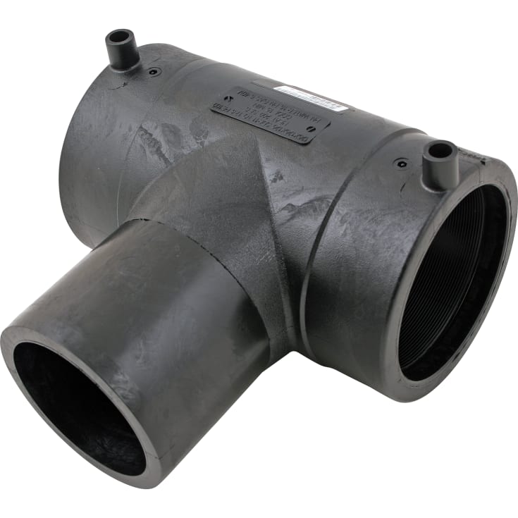 2 stk FUSAMATISK ELEKTRISK SVEISING TEE 160 MM PE100 SDR11 PN16 AUTO-PIN