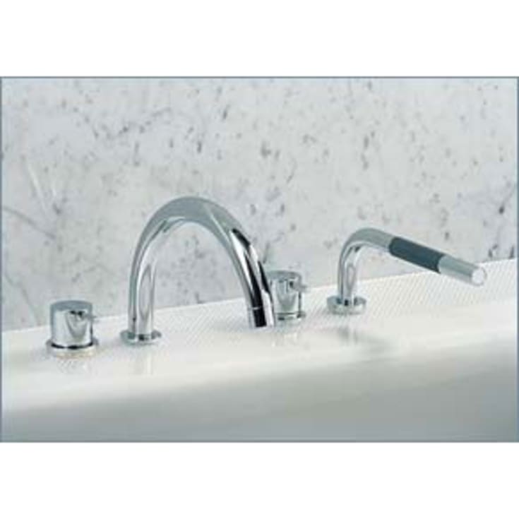 Vola SC12 badekararmatur med dusjsett, stål