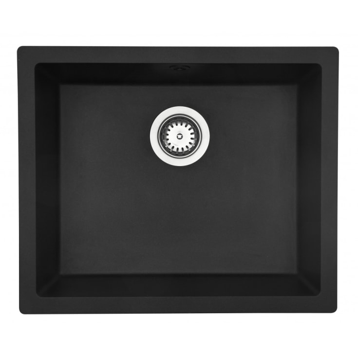 Lavabo Jupiter 600 kjøkkenvask, 55,6x46,6 cm, sort