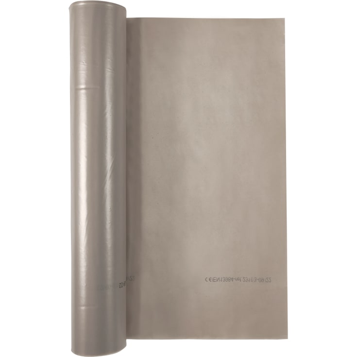 Dampspærrefolie 20, genanvendt plast, 0,20 mm x 2 m x 50 m