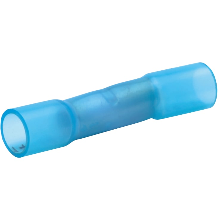 100 stk Isol. Pressemuffe krympbar 1,5-2,5 mm², blå