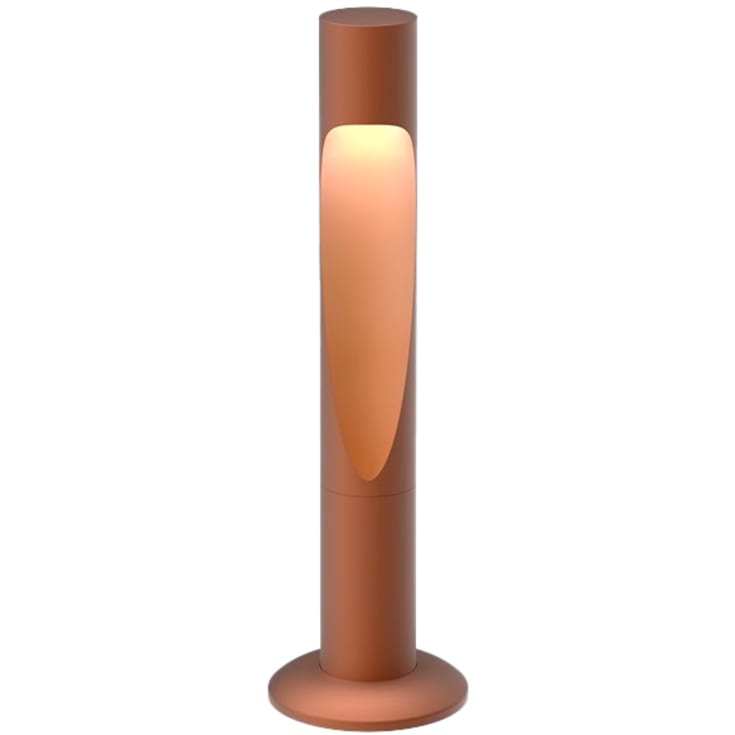 Louis Poulsen Flindt Garden pullert, 2700K, base, corten, lav
