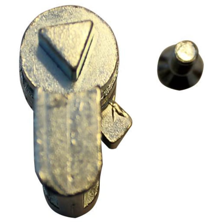 Triangulärt lås 8 mm LC-T8 droppformat för svänghandtag