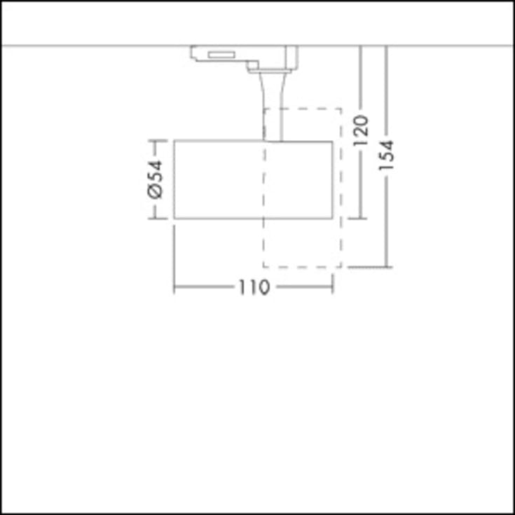 THORNeco Spots 3-Faset, LUCA 15W 1410lm 3K 15° hvid