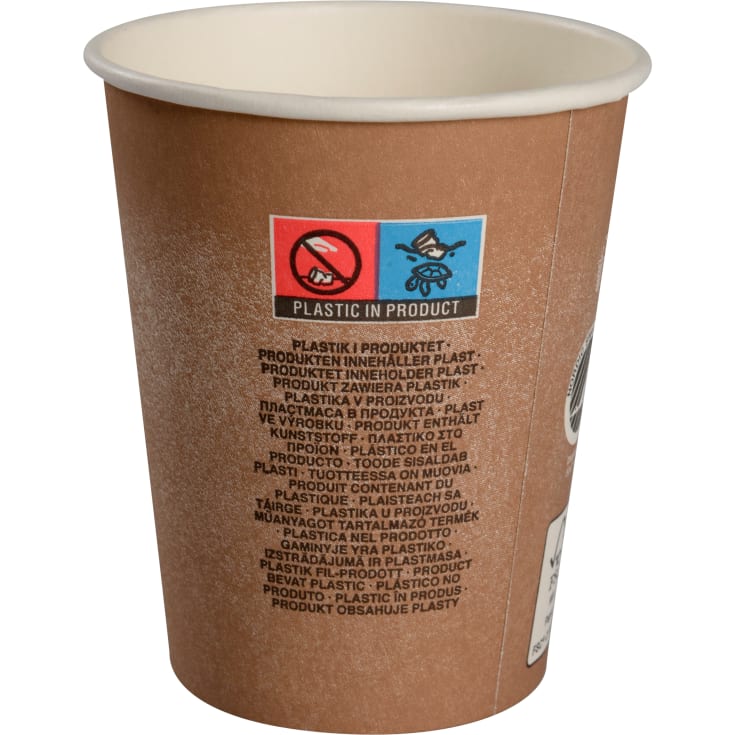 Kaffebæger, komposterbar, 50 stk.