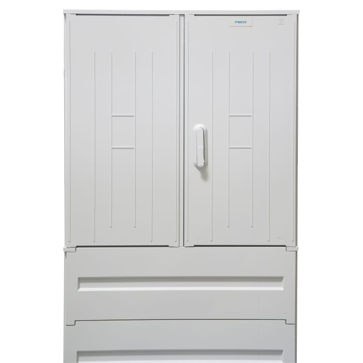 Gadeskab med sokkel STCP 8084/32 RAL7015