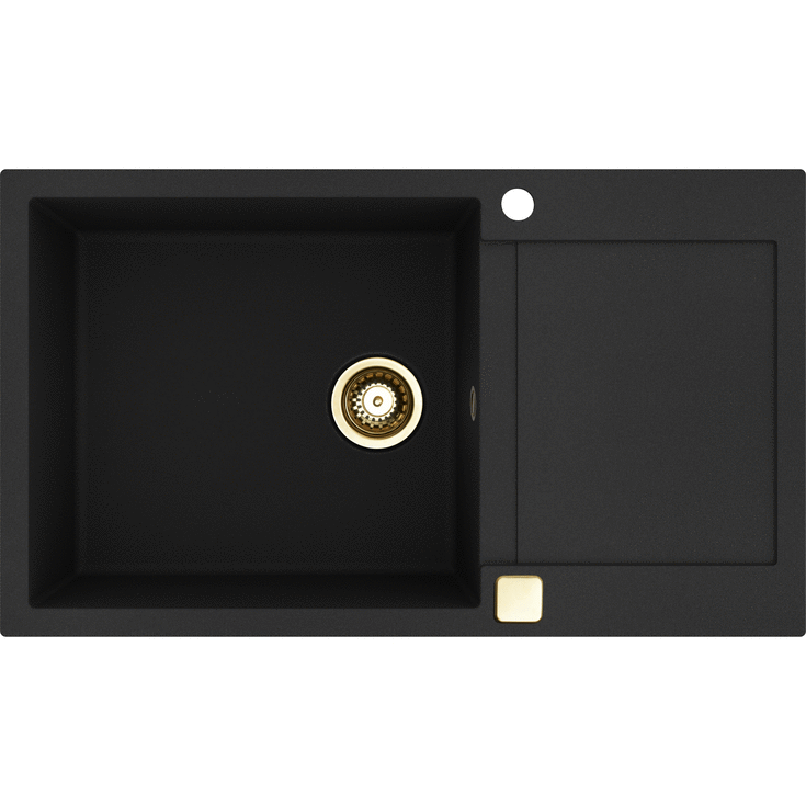 Lavabo Saturn 860 diskbänk, 86x50 cm, svart