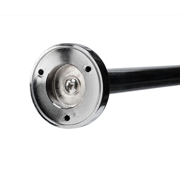 Hefe badeforhængsstang, 200 cm, aluminium