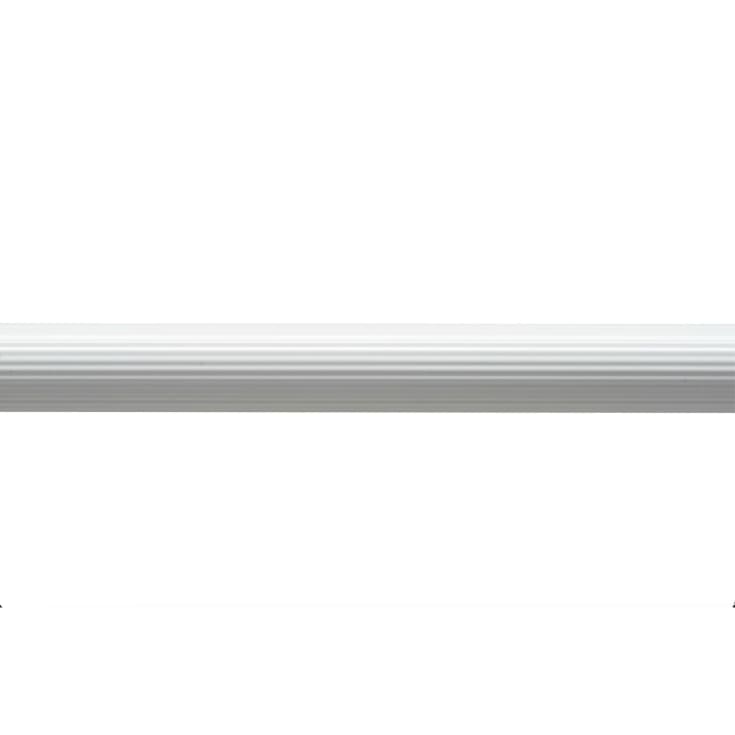 Hefe badeforhængsstang, 60-90 cm, hvid