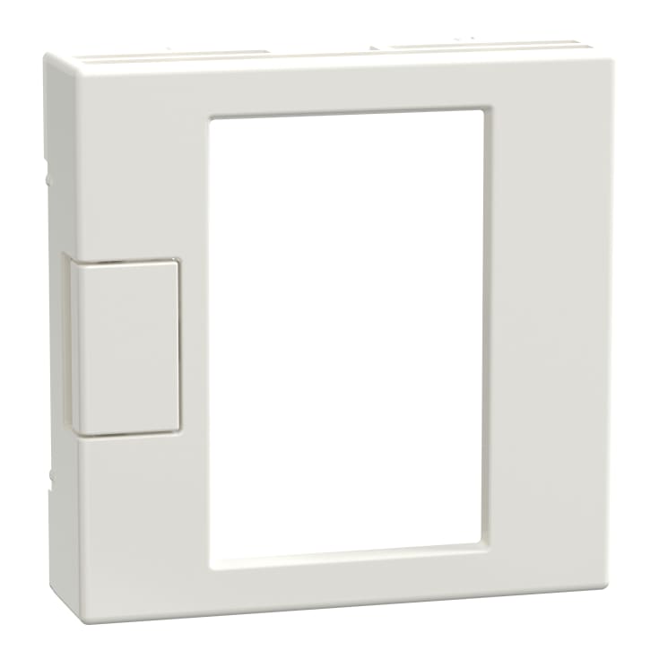 Merten afdækning f/termostat f/rum-og gulvv. m/touchdisplay hvid