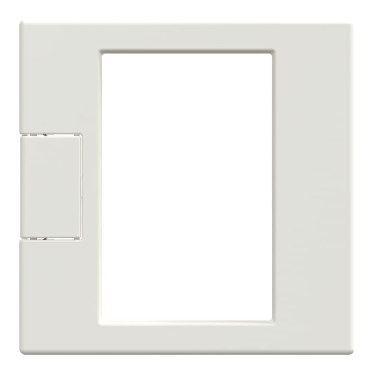Merten afdækning f/termostat f/rum-og gulvv. m/touchdisplay hvid