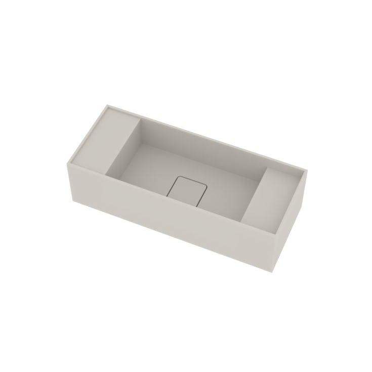 Ideavit SolidBliss-55 tvättställ, 55x22 cm, matt vit