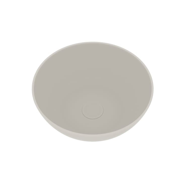 Ideavit SolidThin-39 håndvask, Ø39 cm, mat hvid