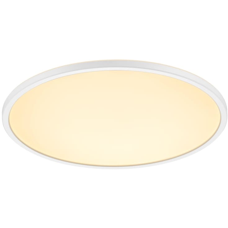 Nordlux Oja plafond, 3-trins-dæmp, 2700K, hvid, Ø42 cm