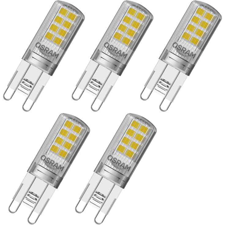 Osram Parathom G9 stiftlampa, 2700K, 2,6W, 5 st