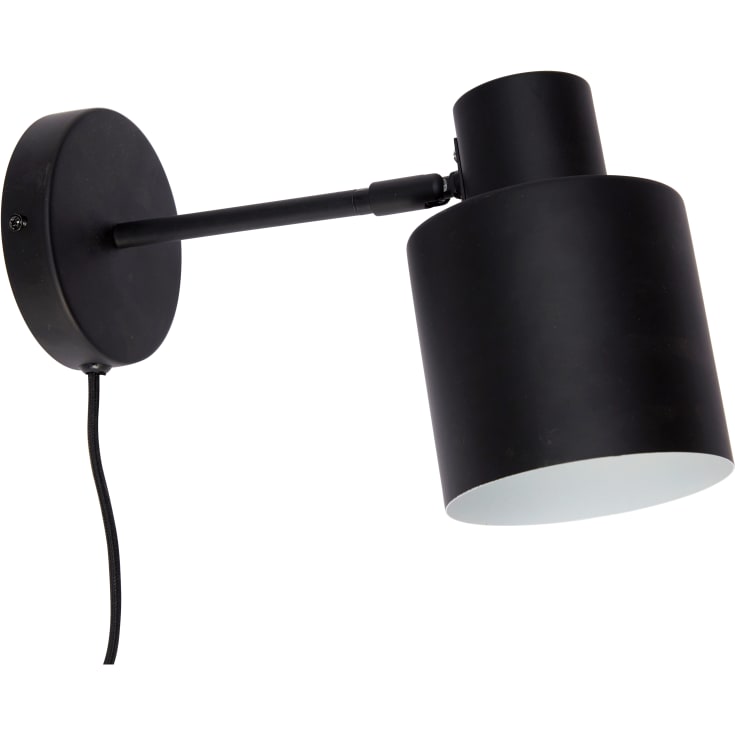 Hübsch Fuse vägglampa, svart
