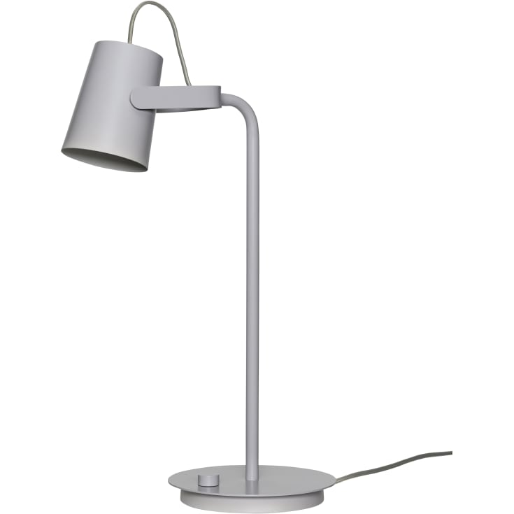 Hübsch Ardent bordslampa, ljusgrå