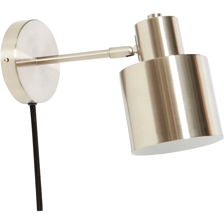 4 st Hübsch Fuse vägglampa, nickel