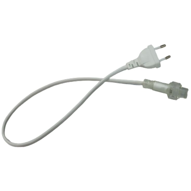Blast230 High Q anslutning PVC H05 0,5m IP65, vit