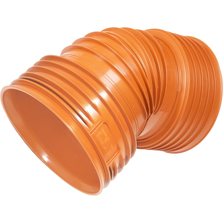 Kaczmarek K2 OD 400 mm 45 gr. PP-bøjning, uden gummiringe