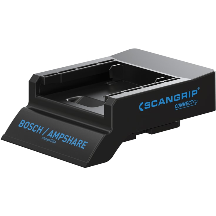 Scangrip-kontakt for 18 V batteri, BOSCH/AMPSHARE
