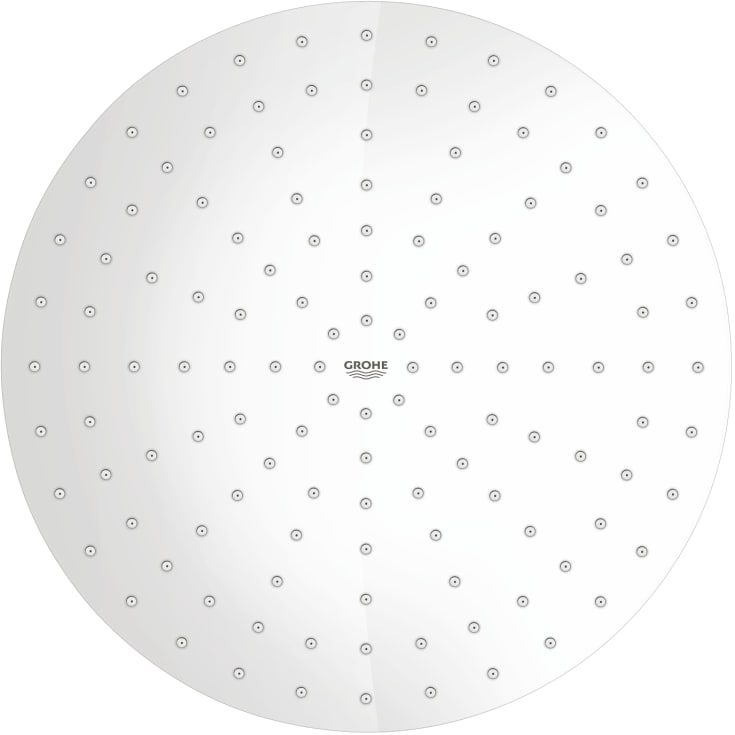 Grohe Rainshower Mono brusehoved, Ø31 cm, vandbesparende, krom/hvid