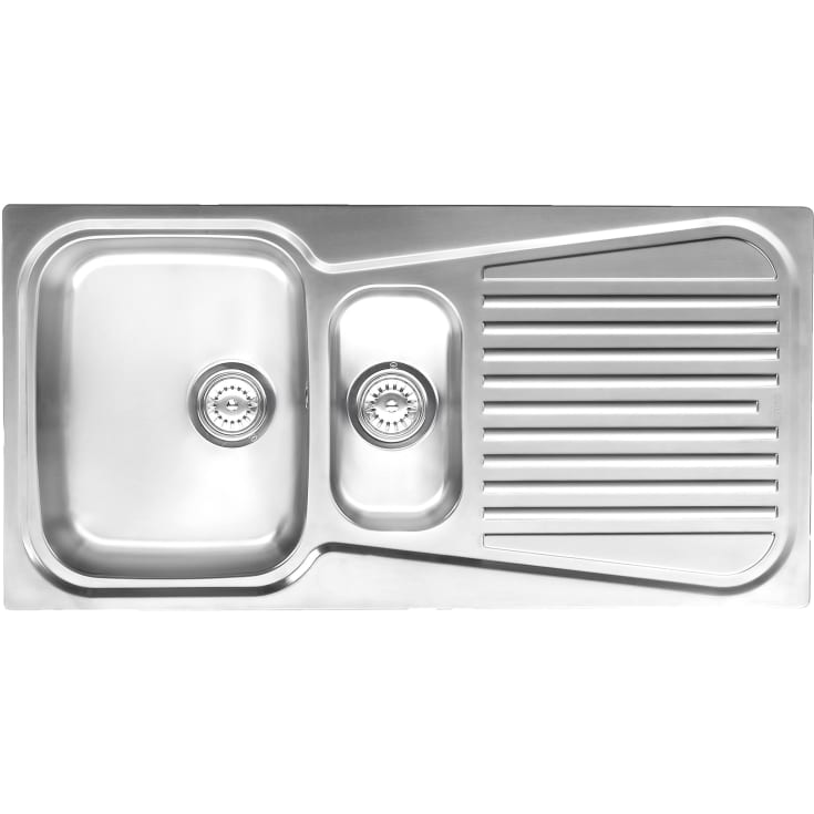 Secher Horsens 332/162 BK1 BA, 110x48 cm, rustfritt stål