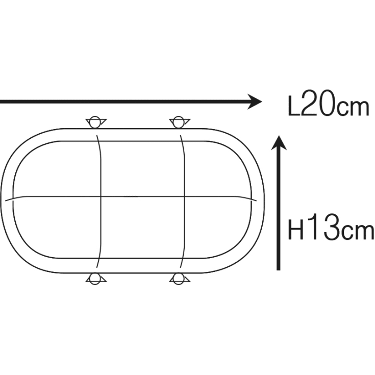 Andromeda 57 skotlampe