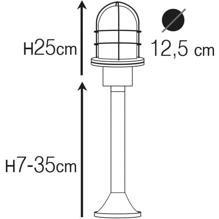 Andromeda 13 havelampe