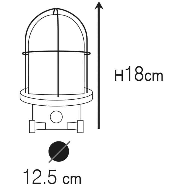 Andromeda 15N staldlampe