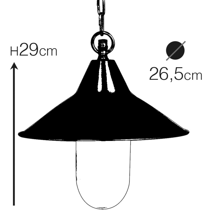 Andromeda 852K udendørs pendel