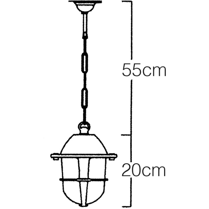Andromeda 619 udendørs pendel
